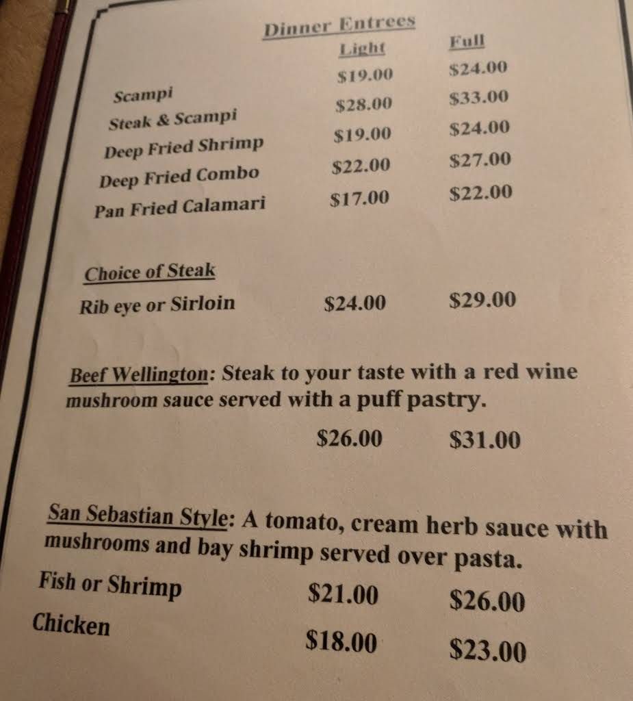 Heyday Inn Menu 3