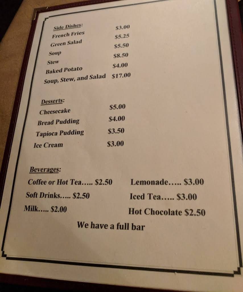 Heyday Inn Menu 5